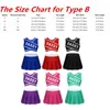 Cheerleading Sexy School Girl Cheerleader Costume Femmes Adulte Cheerleading Uniforme Danse Outfit Sans Manches Crop Top avec Mini Jupe Plissée 230603