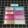 NEW 20 pcs glitter rhinestone Eyelash Packaging Box Lash Empty Boxes Packaging 3d Mink eyelashes magnetic case bulk