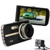 Voiture DVR 4.0 pouces Full HD 1080P Dash Cam Caméra de recul Enregistreur vidéo Auto Night Vision Black Box A23