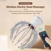 Massager elektryczny masaż elektryczny pazury przenośny masażer głowy do masażu głowy i kojący skórę głowy L230523