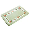 Carpets Floral Bath Mat Pretty Rural Style Romantic Rose Flower Rug Non-Slip Super Soft Bathroom Rugs Shower Carpet