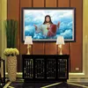 Stitch QIANZEHUI,DIY 5D Diamond Embroidery,Round Diamond New jesus Full rhinestone 5D Diamond painting cross stitch