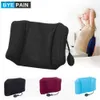 1 Pcs BYEPAIN Coussin de soutien lombaire gonflable portable / Oreiller de massage pour Voyage Bureau Voiture Camping à Wais Soulagement des douleurs dorsales L230523