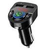 Bil bluetooth mp3 spelare bil fm sändare snabb laddning röst navigation spänningsdetektering