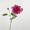 Decorative Flowers Artificial Plants Rose Pink Pelargonium Peony Home Garden Decorate