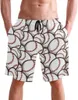 Shorts pour hommes Fashion Funny Tennis Style Maillots de bain de plage pour hommes Séchage rapide Casual Polyester avec poches