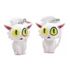 製造業者卸売2色スズメはトジマリ・リンギャキーチェーンかわいい猫漫画ペンダントの子供の贈り物