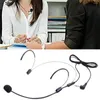 Microfoons Afneembare bekabelde stem Studioluidspreker Dubbele haak Gids Lesgeven Headset Handsfree draagbare microfoon