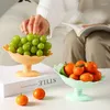Opslagflessen 1 st Plastic Fruit Rek Mand Snoep Plaat Thuis Organizer Keuken Tool Voor Groente Cookies Trays