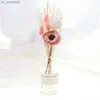 1 ensemble de bâtons de rotin de fleurs séchées parfums sans feu diffuseur de roseau bâton bricolage ornements décor à la maison