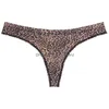 Calcinha fio dental feminina Sexy Leopard G String Biquíni Calcinha Seda Gelo Sem Costura Ioga Esporte Legging Cueca Tanga T Back Mulheres Ling Dhxqx