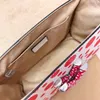 Bolsa de corrente com padrão de designer sênior 2023 Yayoi Kusama bolsa de axila bolsa de design especial francesa bolsa feminina nova mini bolsa de um ombro transversal em concha