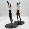 Action Toy Figures 29cm re zéro commence la vie dans une autre figure d'anime du monde Rem Rem Bunny Ver Sexy Girl Model Doll Toys 230605