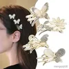 Autres mini pinces à cheveux papillon mignon cheveux femmes élégant métal fleur épingle à cheveux barrettes accessoires