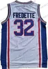Jimmer Fredette #32 Shanghai Sharks Mens Basketball Jersey White S-2xl All Cucited Sports Shirt Drop Drop Shipping