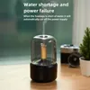Appliances Home humidificador Air Humidifier USB Aroma Diffuser With Imitation Candle Night Light Portable Essential Oils Diffuser