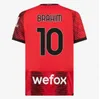 16 17 18 19 20 21 22 23 24 Retro AC Milans Soccer Jerseys 2017 2018 2019 2023 2024 HIGUAIN CALHANOGLU PULISIC Football Shirt THEO TONALI IBRAHIMOVIC RODRIGUEZ Uniforms