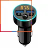 Nouveau chargeur de voiture transmetteur FM stéréo lecteur MP3 de voiture 3.1A chargeur de charge rapide Kit de voiture 5 mains libres modulateur FM USB double Bluetooth