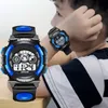 Relojes para niños Relojes electrónicos para niños color esfera luminosa vida a prueba de agua multifunción relojes despertadores luminosos reloj para niños y niñas 230606