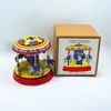 Wind Up Toys 재미있는 클래식 컬렉션 레트로 시계 WIND UP 금속 주석 기어 하이 휠 회전 목마 장난감 장난감 장난감 아이 베이비 선물 230605