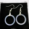 Dangle Oorbellen Jadery Mode Natuurlijke Agaat Steen Voor Vrouwen Ronde Cirkel Drop Earring Geschenken Partij Sieraden Black Friday 2023