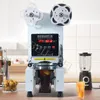 Professionell helautomatisk kopp Tätningsmaskin Rostfritt stål 90/95mm Plast- och pappersmjölkteätare Bubble Tea Equipment