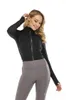 Définir Yoga Fitness Manteau Tops Lady Jogging Mince Gym Veste Sportswear Élastique Entraînement À Manches Longues Vestes Vêtements Moulants Populaire Complet