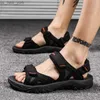 Mens Sandals Summer Breattable Outdoor Walking Men Shoes Lightweight Gladiator Man Beach Sandals for Man Water Footwear L230518