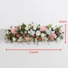 Fleurs décoratives 39 "arrangements floraux d'arc de mariage artificiel pour toile de fond de cérémonie de mariage Table de réception de fond de scène T