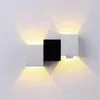 Vägglampa 3W LAMPADA LED Aluminium RGB Light Rail Project Square Bedside Room Bedroom Decor Arts