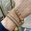 100% 925 Argent Tennis mode Bracelet Trèfle à quatre feuilles kaléidoscope bracelet Fleur d'or cleef pour Femmes Filles Saint Valentin Bijoux mens bracelets designer manchette van cadeau