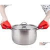 Ovenwanten Sile Hittebestendig Koken Pinch Mini Finger Protector Pannenlap Voor Keuken Bakken Thuis Gereedschap Drop Levering Tuin Din Dhywh