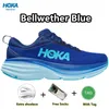 Hoka Bondi 8ランニングシューズHokas One Clifton 8 Black White Shock Assobing Road Bondi