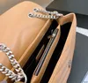 أكياس الكتف من أعلى جودة y luxurys مصممي أزياء حقائب اليد Womens Wallet Clutch Classic Sheepeskin Chain Cloud Bag Bag Bag Bag Crossbody Ladies Ladies