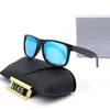 Роскошь 2023 бренд поляризованные мужчины женщины мужские женские пилотные пилотные солнцезащитные очки дизайнеры UV400 Sun Glasses Metal рама Polaroid
