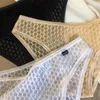 Maternity Intimates Full Transparent Women's Panties Sexy Lady Perspective Breathable Quick Dry Mesh Underwear Female Briefs