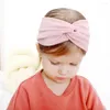 Hair Accessories 13 Colors 2023 Baby Headband Girls Twisted Top Knot Elastic Turban Hairband Kids Haarband Girl Head Wrap