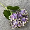 Decorative Flowers Artificial Plants Electric Purple Hydrangea Magic Green Dandelion Home Garden Decorate