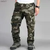 Camouflage Broek Mannen Casual Camo Cargo Broek Hip Hop Joggers Streetwear Pantalon Homme Multi-pocket Militaire Tactische Broek L230520