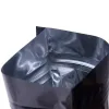 100 unids/lote bolsas de embalaje de papel de aluminio paquetes de muestra de sellado térmico con cremallera resellable Mylar Zip Lock bolsa de almacenamiento de grado alimenticio