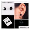 Autre No Hole Aimant Boucles D'oreilles Cristal Diamant Cube Clip Une Femmes Hommes Bijoux De Mode Will Et Sandy Drop Delivery Dh6Xi