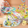 Spielmatten Hohe Qualität 25 Stile Baby Musik Rack Spielmatte Puzzle Teppich mit Klaviertastatur Kinder Säuglingsgymnastik Krabbeln Aktivität Teppich Spielzeug 230606