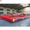 卸売無料船アウトドアアクティビティ12x6m（40x26ft）カスタマイズされたインフレータブルスヌーカーテーブルエアブローアップビリヤードスヌーカープール販売