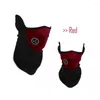 Casques de moto demi-masque couverture cyclisme équitation voyage Sports de plein air coupe-vent chaud hiver cou équipements