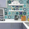 Wallpapers Self-adhesive Wallpaper Stitching Small Floral Stickers Home Renovation Kitchen And Bathroom Decoration Waterproof Wall