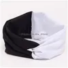 Headbands Contrast Color Criss Cross Head Band Elastic Yoga Wide Women Sweet Hair Hoop Fashion Gift Drop Delivery Jewelry Hairjewelry Dhhfq