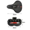 Selles de vélo VTT Siège de selle de vélo Big Butt Selle de vélo de route Vélo de montagne Siège en gel Amortisseur Large Accessoires confortables 230606