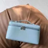 loro piana Extra Pocket L19 sac à main sacs fourre-tout en cuir de veau pochette pour femme sacs de toilette sacs à bandoulière en peau d'autruche sac de maquillage sac à main de gym pour hommes sac de maquillage pochette