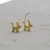 Boucles d'oreilles à tige 2023 mode personnalité Schnauzer chien Animal dessin animé Banquet bijoux accessoires cadeau