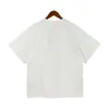 قمصان Rhude Summer Letter New Letter T Shirt Men Women Loose Shirt Sleeve Cotton 100 ٪ Tees Dragle Serts